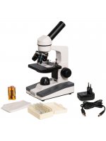 Биолаб С-15 учебный микроскоп биологический, ахроматический монокуляр